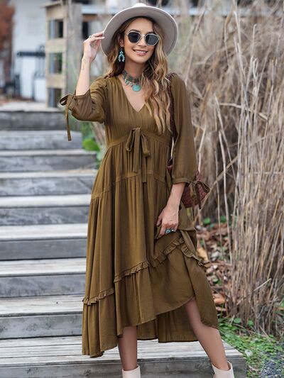 Brown Resort Dress for Vacay