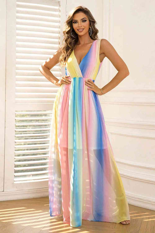 Rainbow Resort Maxi Dress