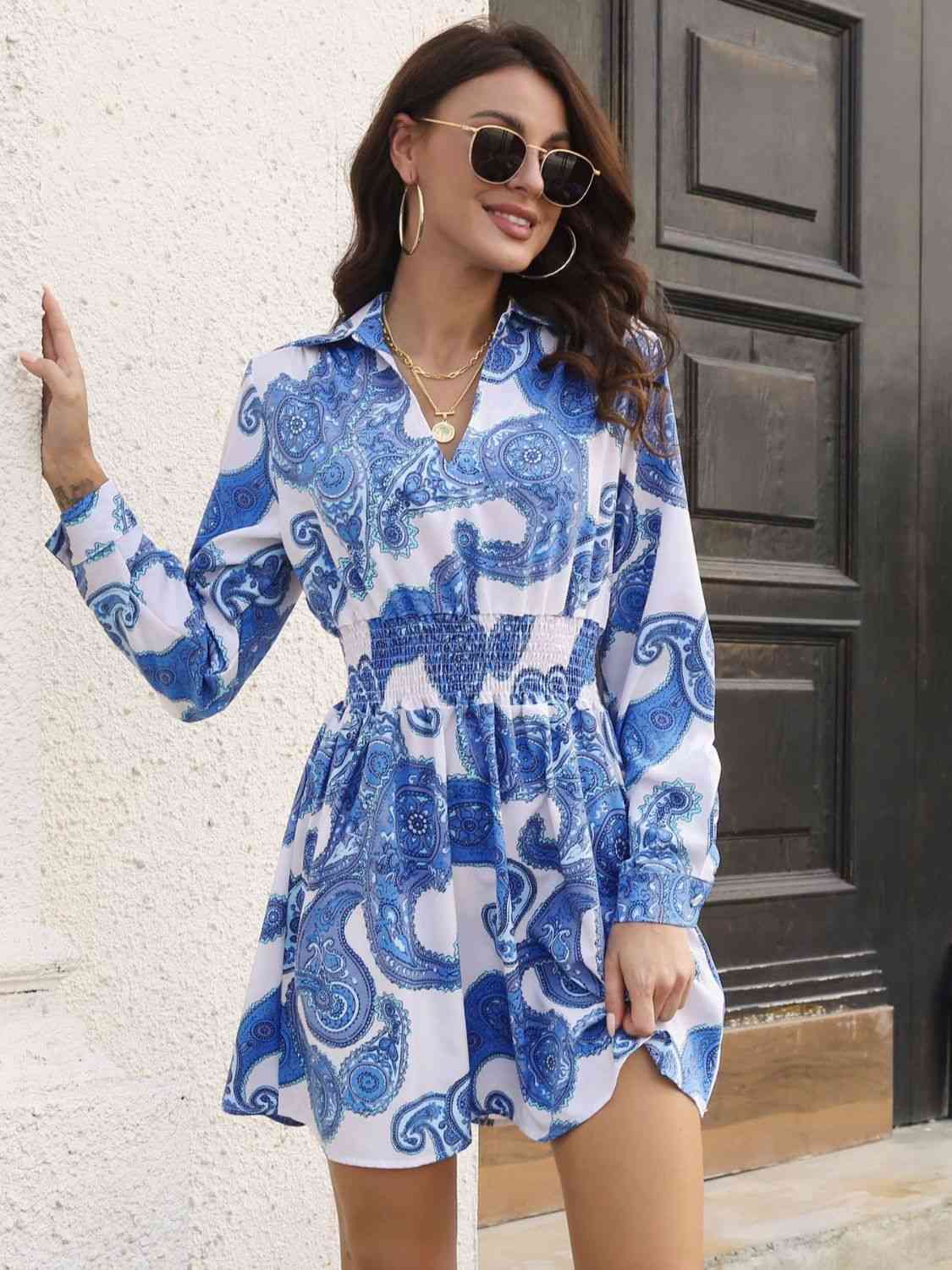 Long Sleeve Resort Dress