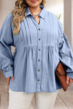 Plus Size High-Low Resort Blouse