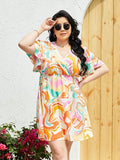 Plus Size Summer Dress Short, Super Cute!