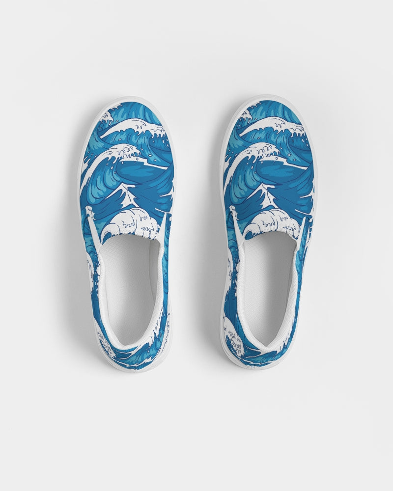 Waves Women's Slip-On Canvas Shoe