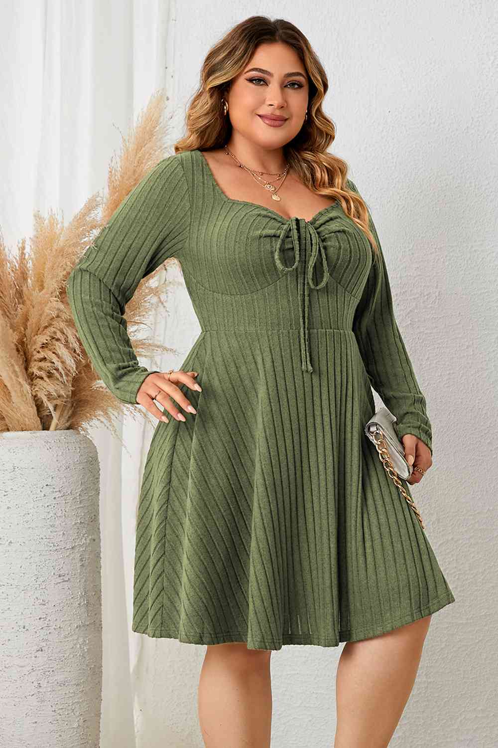 Plus Size Short Sweetheart Dress