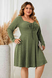 Plus Size Short Sweetheart Dress