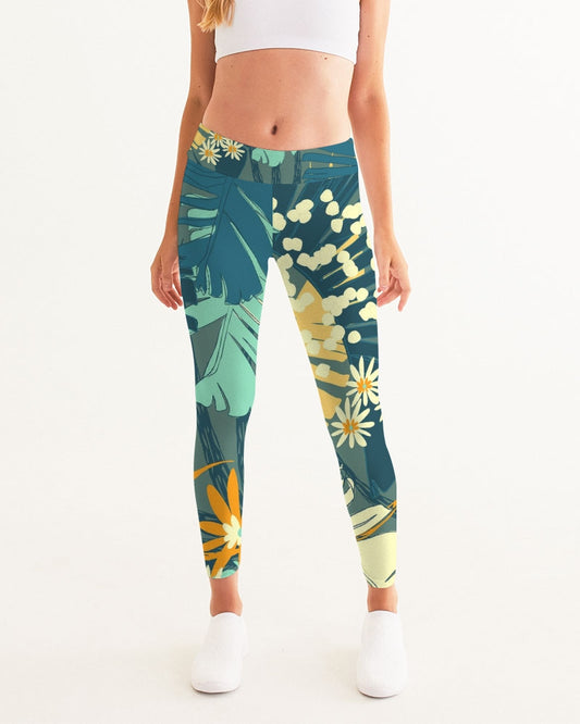 Jungle Blues Women's Yoga Pants