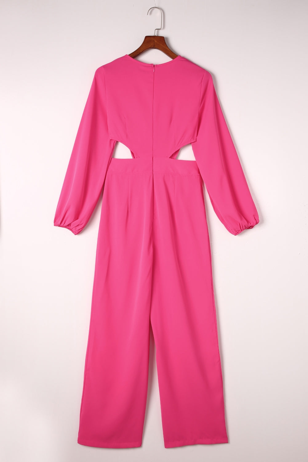 Balloon Sleeve Malibu Pink Jumpsuit