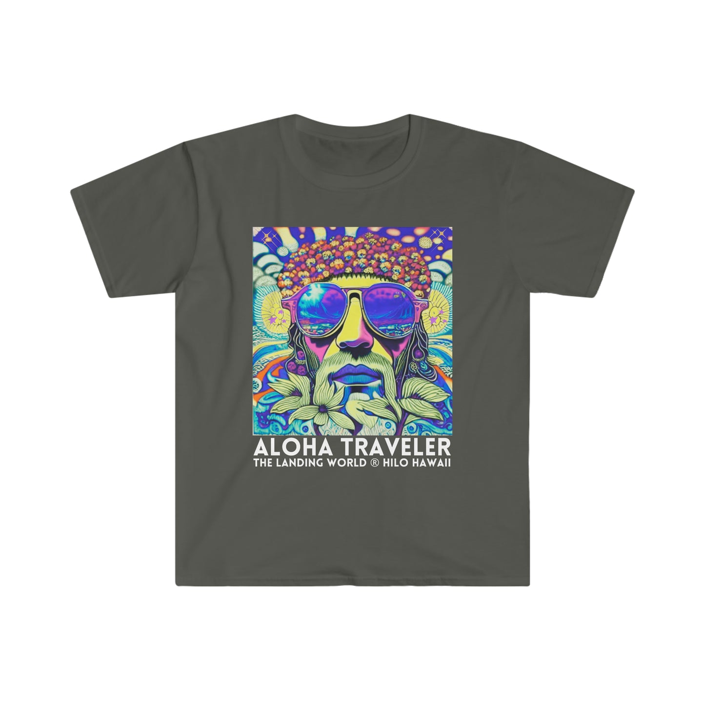 Aloha Traveler Hawaii Unisex Softstyle T-Shirt