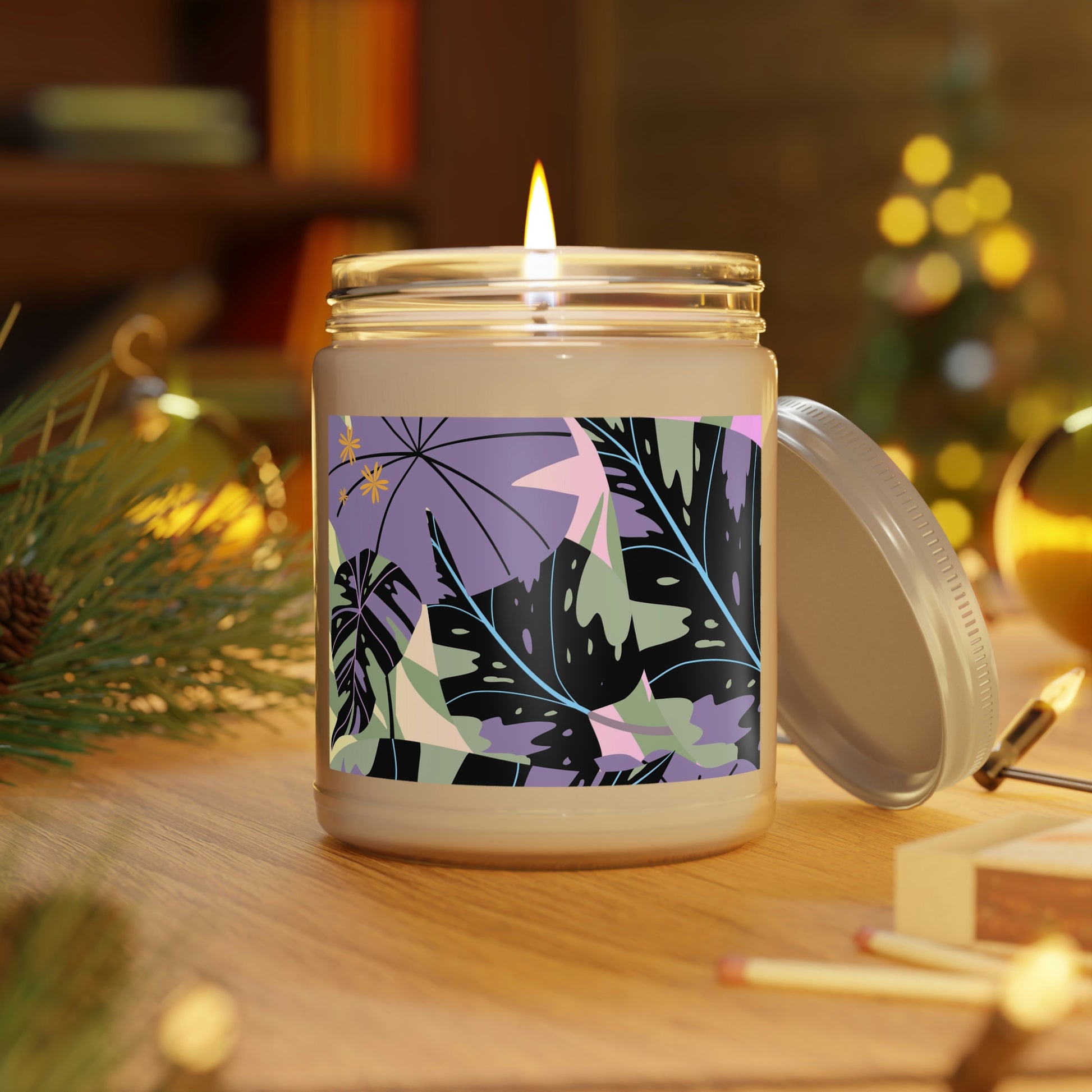 Eco Friendly lavender Jungle Collection Scented Candles, 9oz