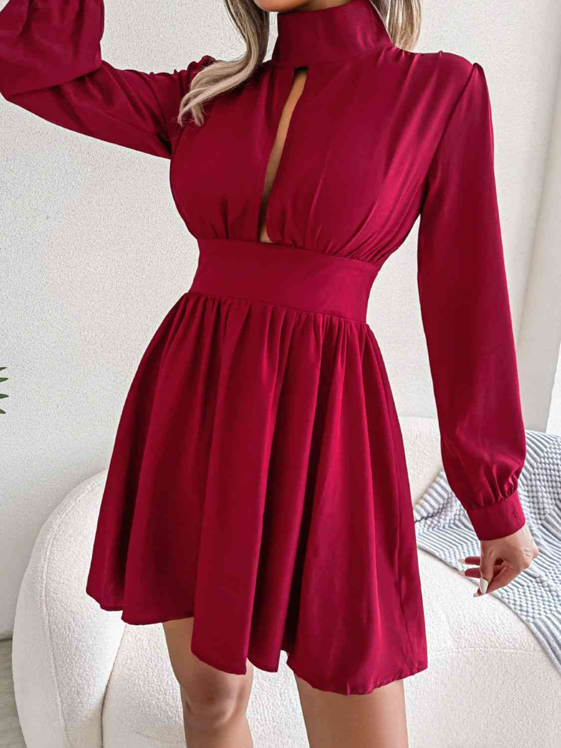 Collared Resort Dinner Mini Dress