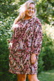 Plus Size Long Sleeve Mini Summer Dress