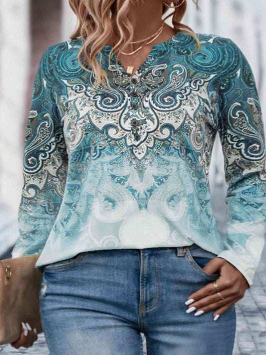 Plus Size Boho Resort Tee