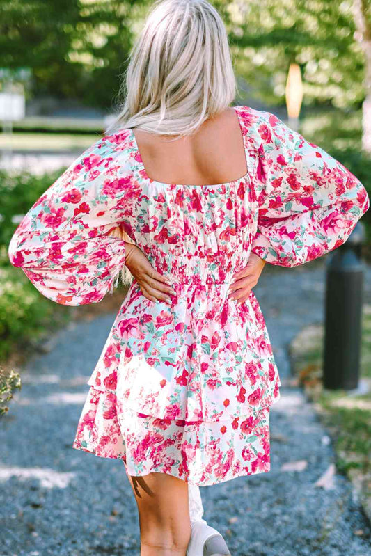 Floral Short Summer Dress