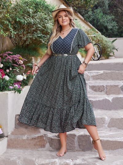 Plus Size Maxi Vacation Dress