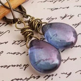 Gemstone Drop Boho Earrings