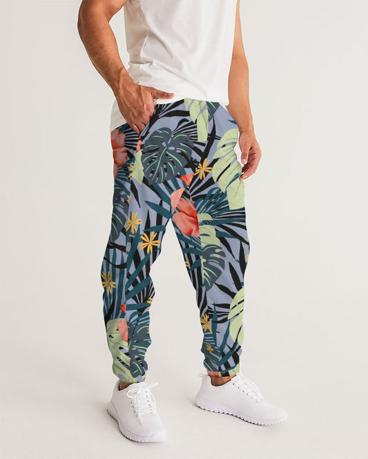 YUHAOTIN Joggers for Men Slim Fit Tall Mens Sweatpants Tall Length Mens  Summer Clothes New Ice Silk Dark Flower Pants Mens Fashion Loose Beach  Pants