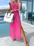 Slit Side Beach Maxi Dress