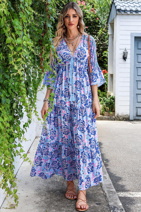 Floral Summer Maxi Dress