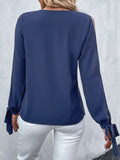 Classic Navy Resort Blouse