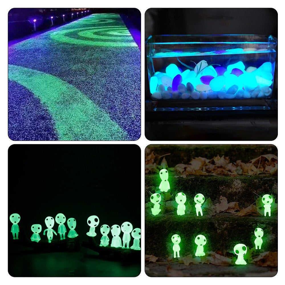 Menehune Luminous Garden Ornaments Figurine Set