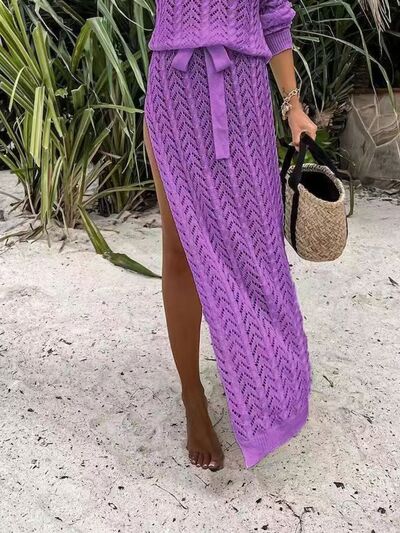 Knit Beach Maxi Dress