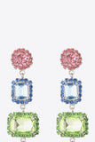 Vacation Resort Glass Stone Earrings