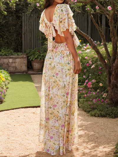 Maxi Summer Dress Feminine & Floral