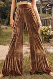 High Waist Wide Leg Resort Pants