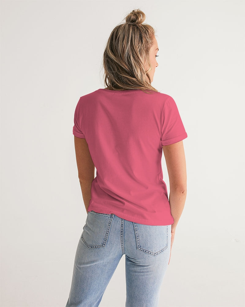 Retro Hawaii Tiki Women's Pink T'Shirt