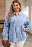 Plus Size High-Low Resort Blouse