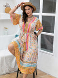 Plus Size Bohemian Summer Dress