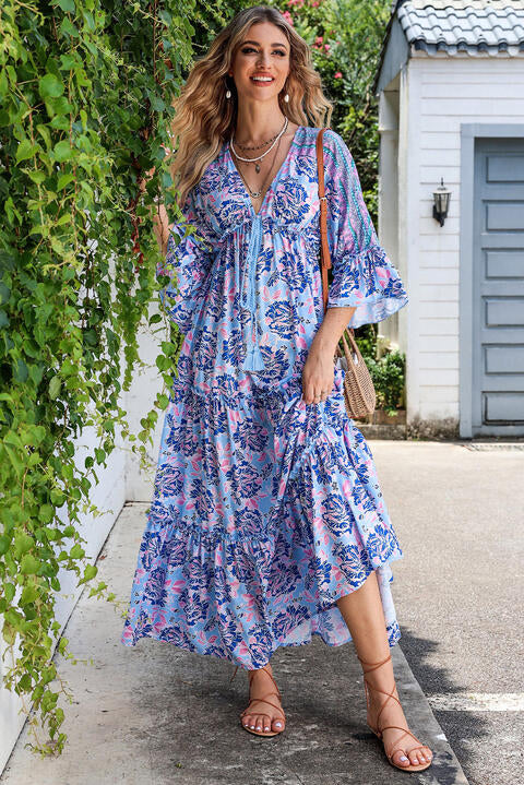 Floral Summer Maxi Dress