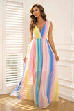 Rainbow Resort Maxi Dress