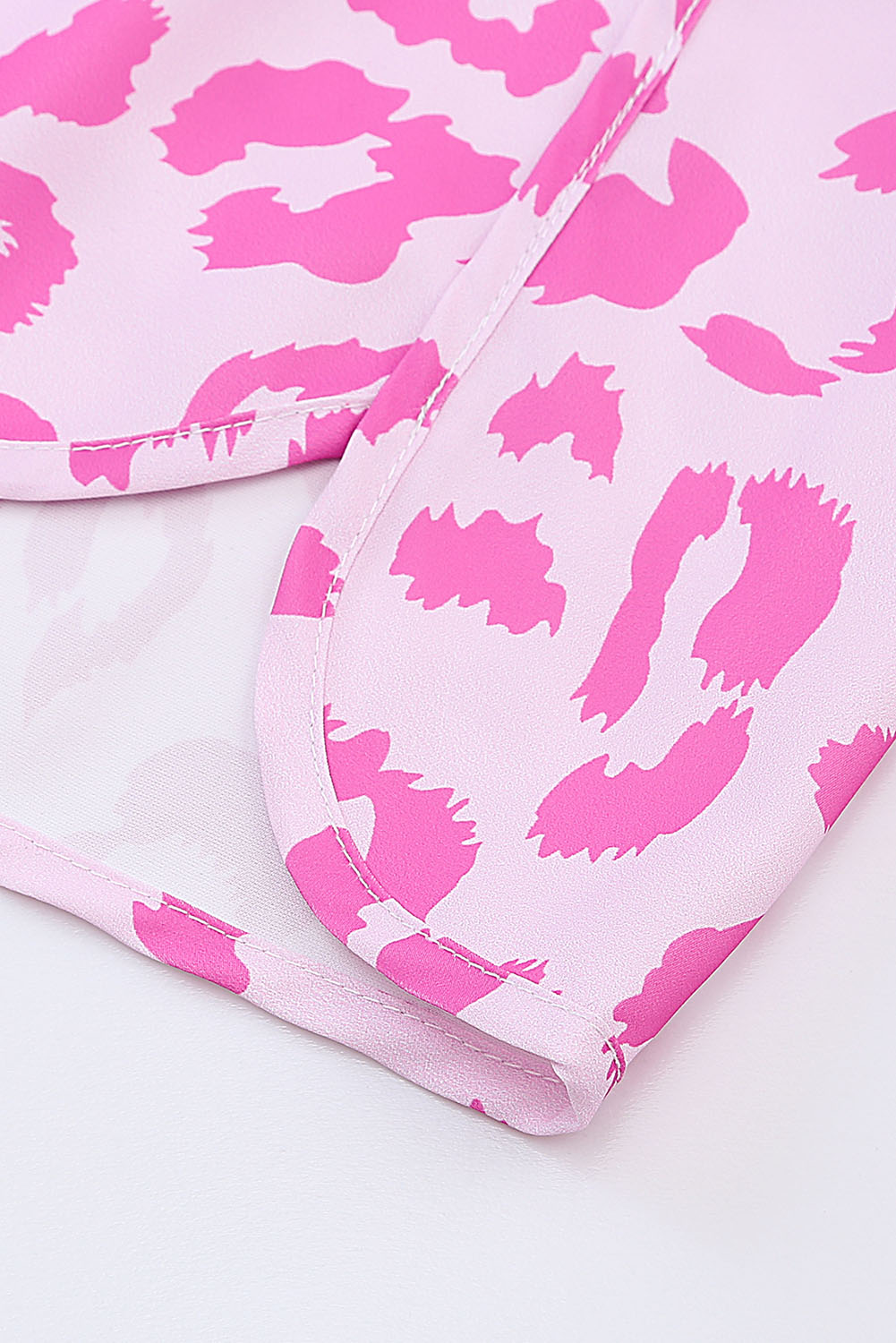 Pink Leopard Vacation Shorts