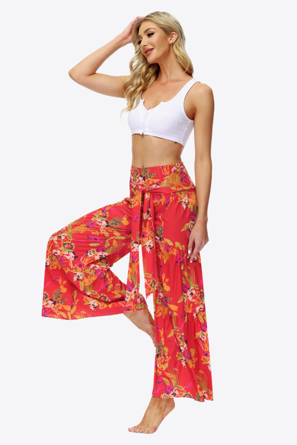Floral Summer Vacation Culottes