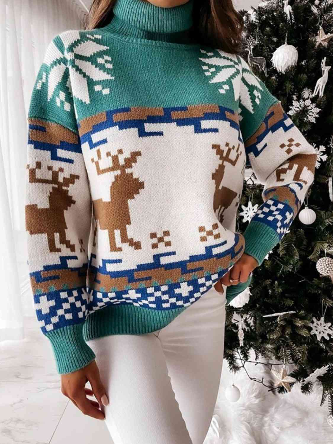 Reindeer Christmas Sweater