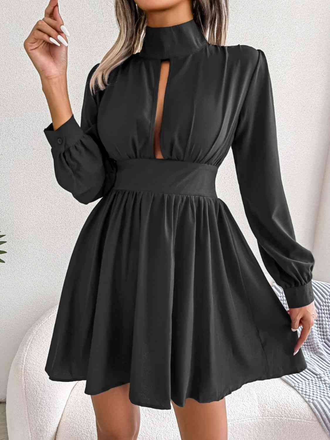 Collared Resort Dinner Mini Dress