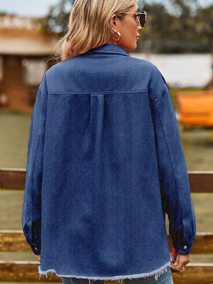 Women's Long Denim Jacket