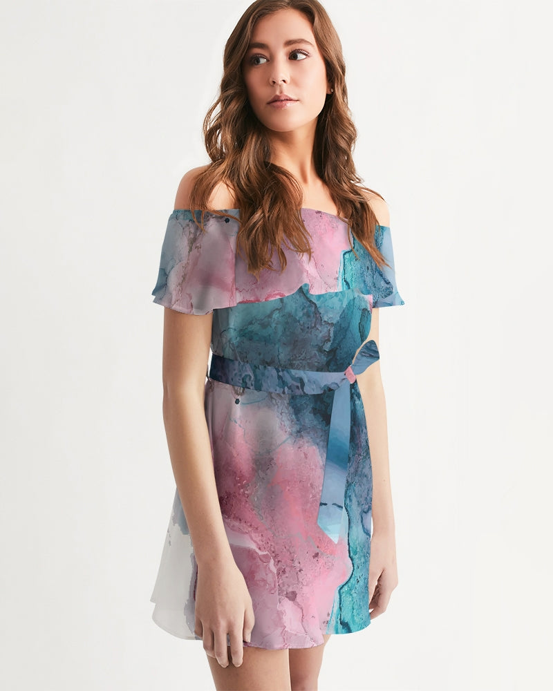 Smooth Women's Custom Graphic Print  Dress
