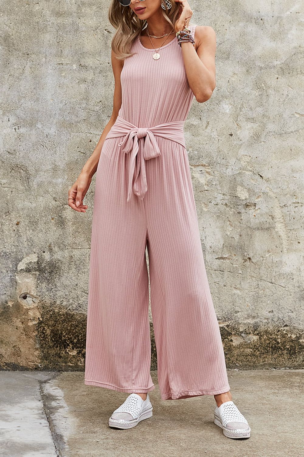 Pink Vacation Jumpsuit