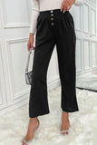 Black Resort Wide Leg Pants