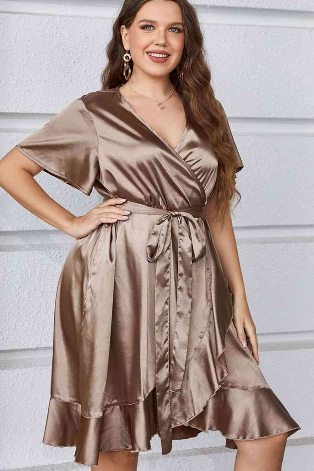 Plus Size Resort Dinner Dress, Party Dress