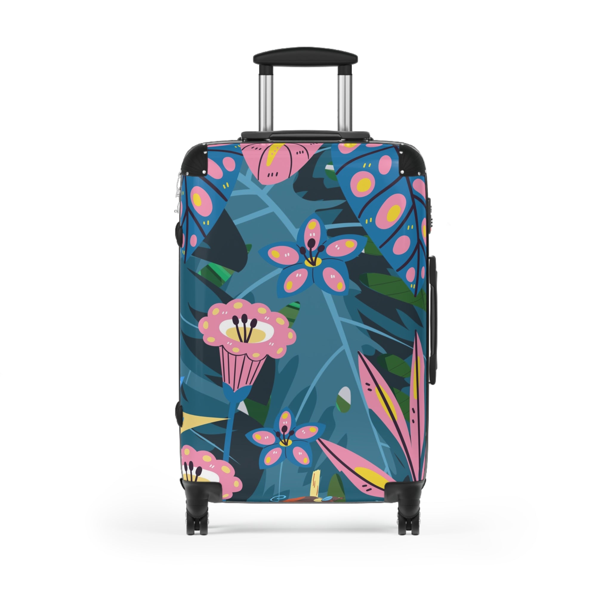 Boho Bliss Jungle Suitcase, Tropical Designer Suitcase