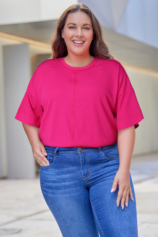 Plus Size Malibu Pink Tee