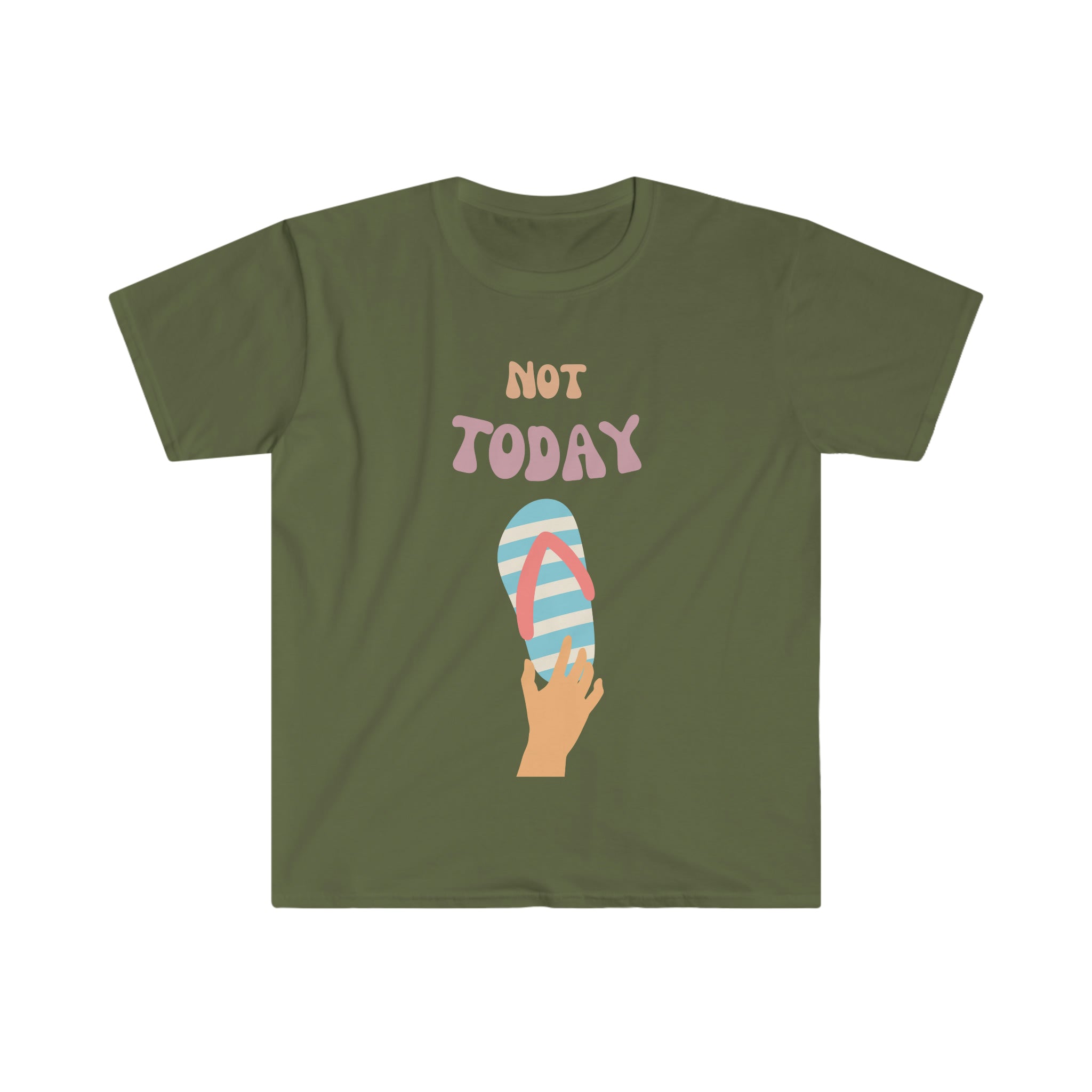 Not Today Shirt, Not Today T-Shirt, One Slipper Soft Shirt, Funny Mom Gift!