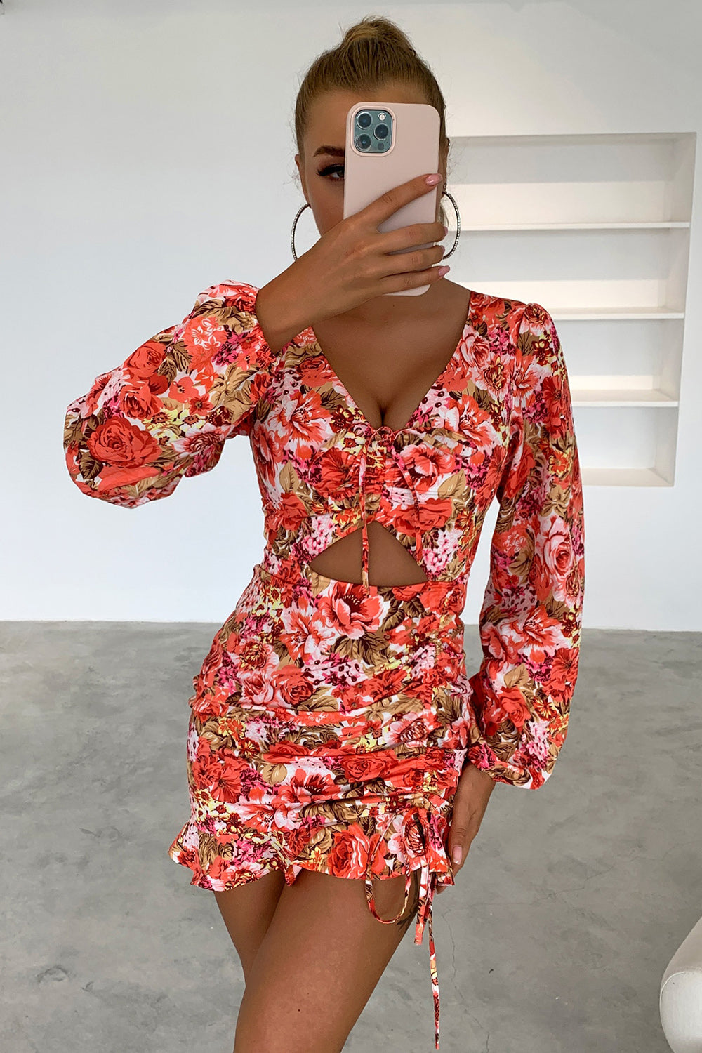 Floral Vacay Mini Dress