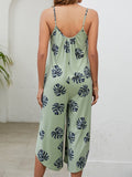 Monstera Leaf Vacation Romper