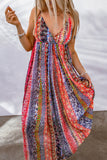 Spaghetti Strap Summer Maxi Dress