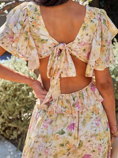 Maxi Summer Dress Feminine & Floral