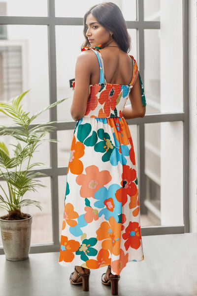 70's Retro Midi Vacation Dress