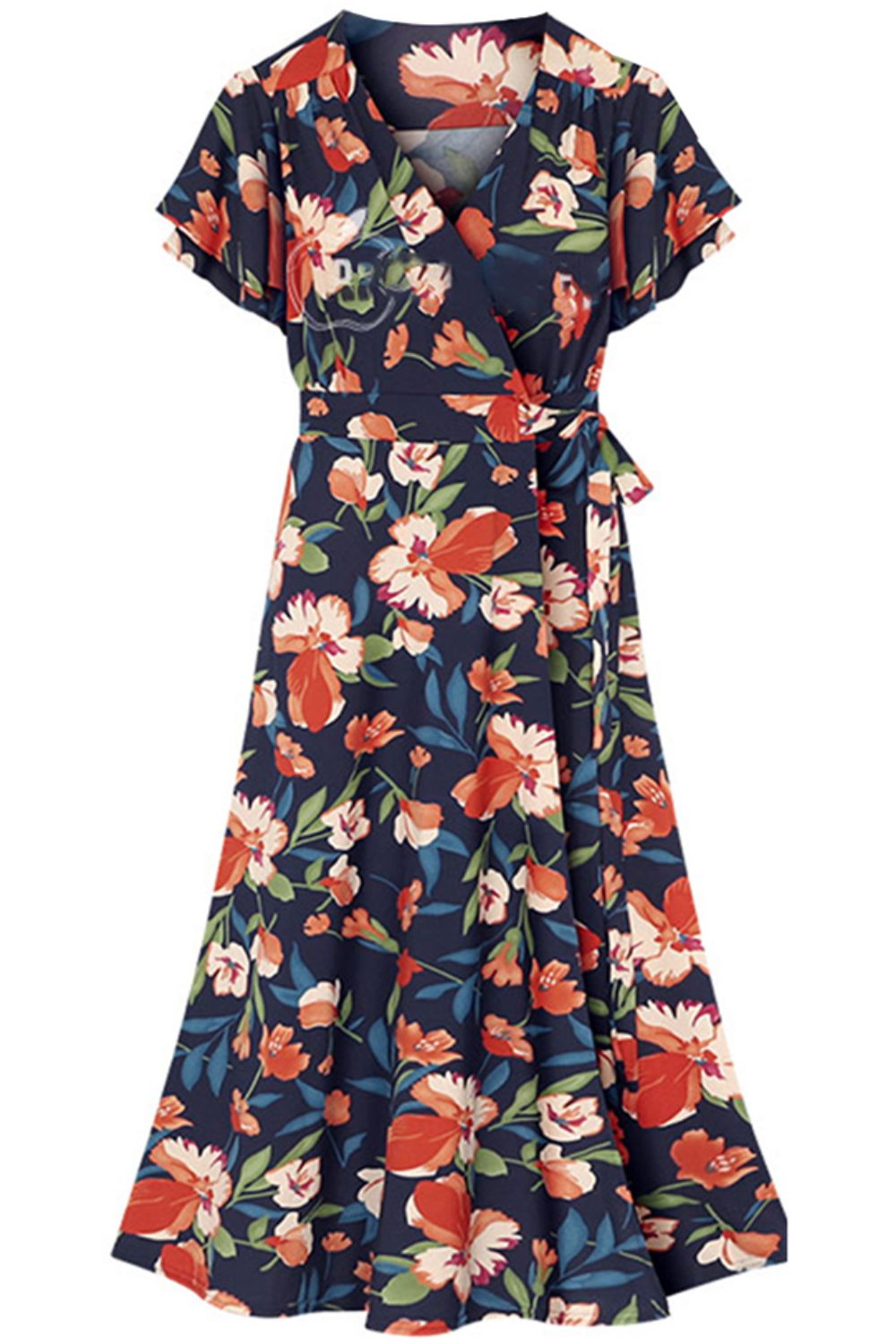 Plus Size Hawaiian Dress